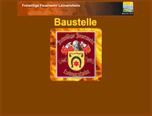 Tablet Screenshot of feuerwehr-leimersheim.de
